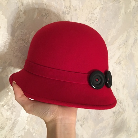 Ralph Lauren wool cloche hat - Picture 2 of 7